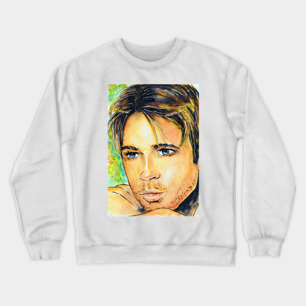 Brad Pitt - Brad Pitt - Crewneck Sweatshirt | TeePublic